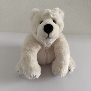 2004 Second Nature Simply Irresistible White Polar‎ Bear 9" Stuffed Animal Plush